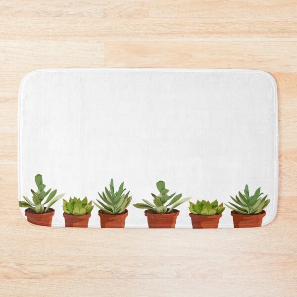 Item preview, Row of Succulents  designed and sold by MqBelle.
