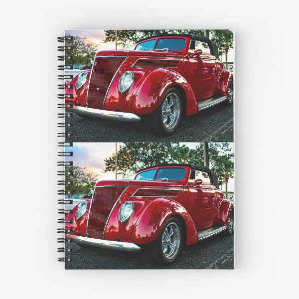 Item preview, Coche clásico rojo designed and sold by FreshBrogurt.