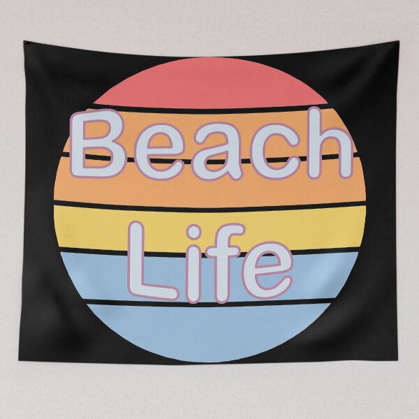 Item preview, Beach Life Retro Vintage Sunset designed and sold by toddbrooney.
