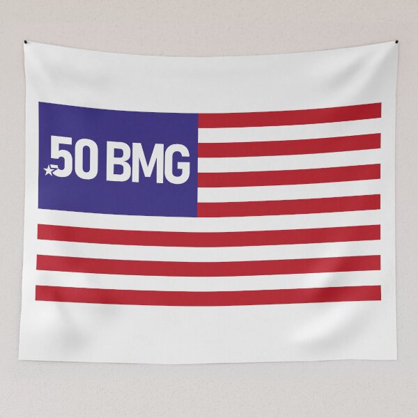 Item preview, 50 BMG Ammo Box - USA Flag designed and sold by ammo-shop.