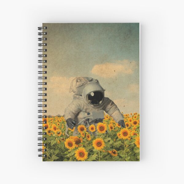 Item preview, astronaut in a sunflower's field designed and sold by BananenBunker.