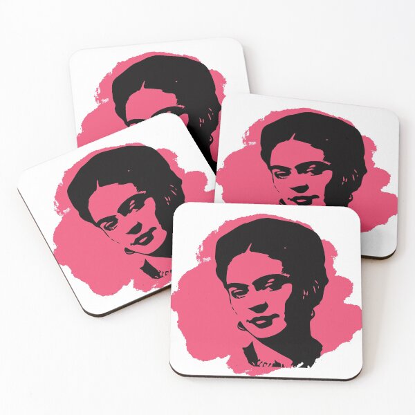 Item preview, Frida kahlo portrait feminist pop art designed and sold by MiloHarris.