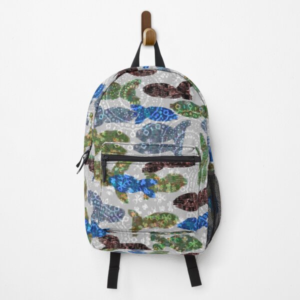 Item preview, Batik Look Tropical Fish Paisley Pattern designed and sold by Michelebuttons.