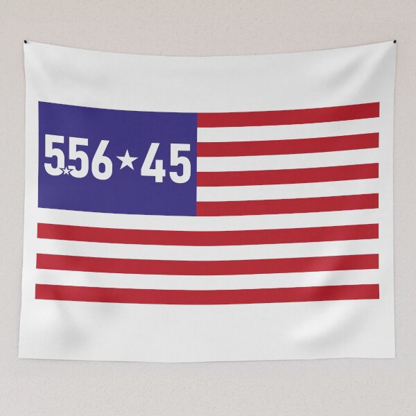 Item preview, 5.56 X 45 Ammo Box - USA Flag designed and sold by ammo-shop.