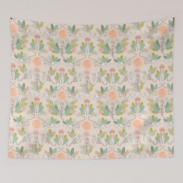 Item preview, Friendly Tropical Tigers designed and sold by NelvisValenz.