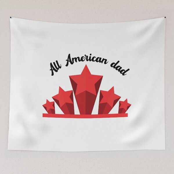 Item preview, All American Dad designed and sold by Chanchane Store.