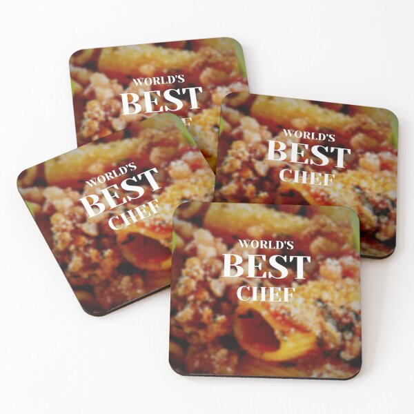 Item preview, Worlds Best Chef | Rigatoni Pasta | Gifts for Chefs designed and sold by NerdyByDesign.