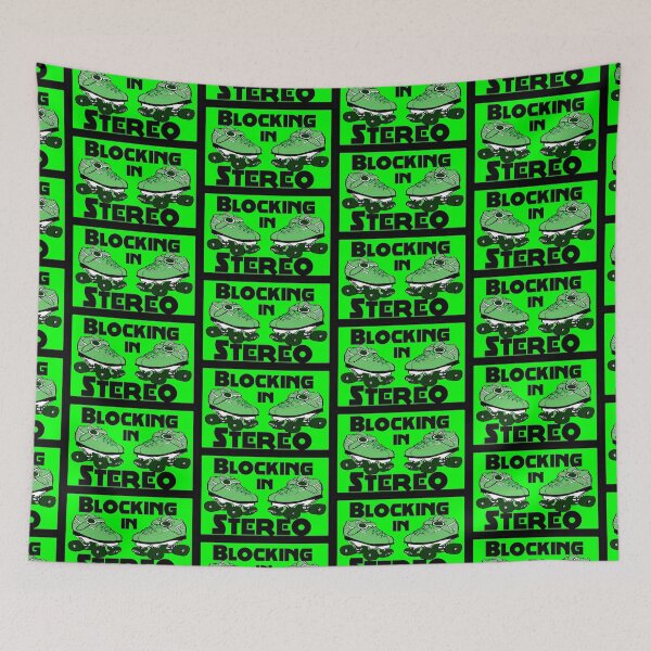 Item preview, Special Edition 2021 Killa B Design "Blocking in Stereo" in Renegade Green designed and sold by rrotinfo.