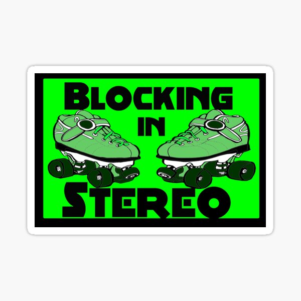 Special Edition 2021 Killa B Design "Blocking in Stereo" in Renegade Green Sticker