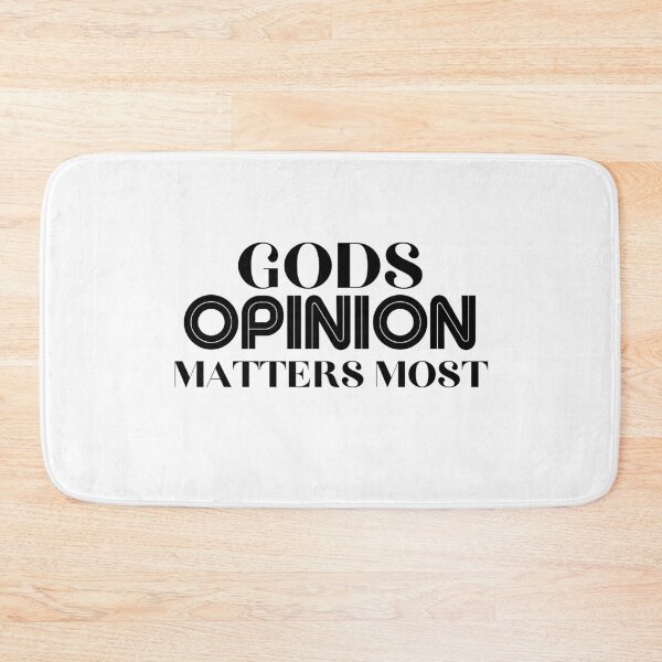 Item preview, Gods Opinion Matters, Your Opinion, Opinion Gift, Think, Dad Gift, Dad Shirt, Opinion Shirt, Men Shirt, Faith shirt, Gods Opinion the Recipe designed and sold by Mind-Your-Life.