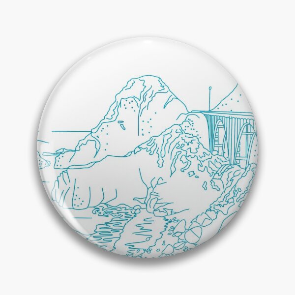 Item preview, Big Creek Bridge, Big Sur designed and sold by katenifty.