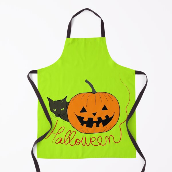Item preview, Halloween pumpkin and cat designed and sold by nuriart.