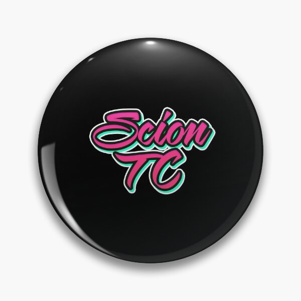 Item preview, Scion TC - Vintage Colorful Text Pink designed and sold by Jdm-Knights.