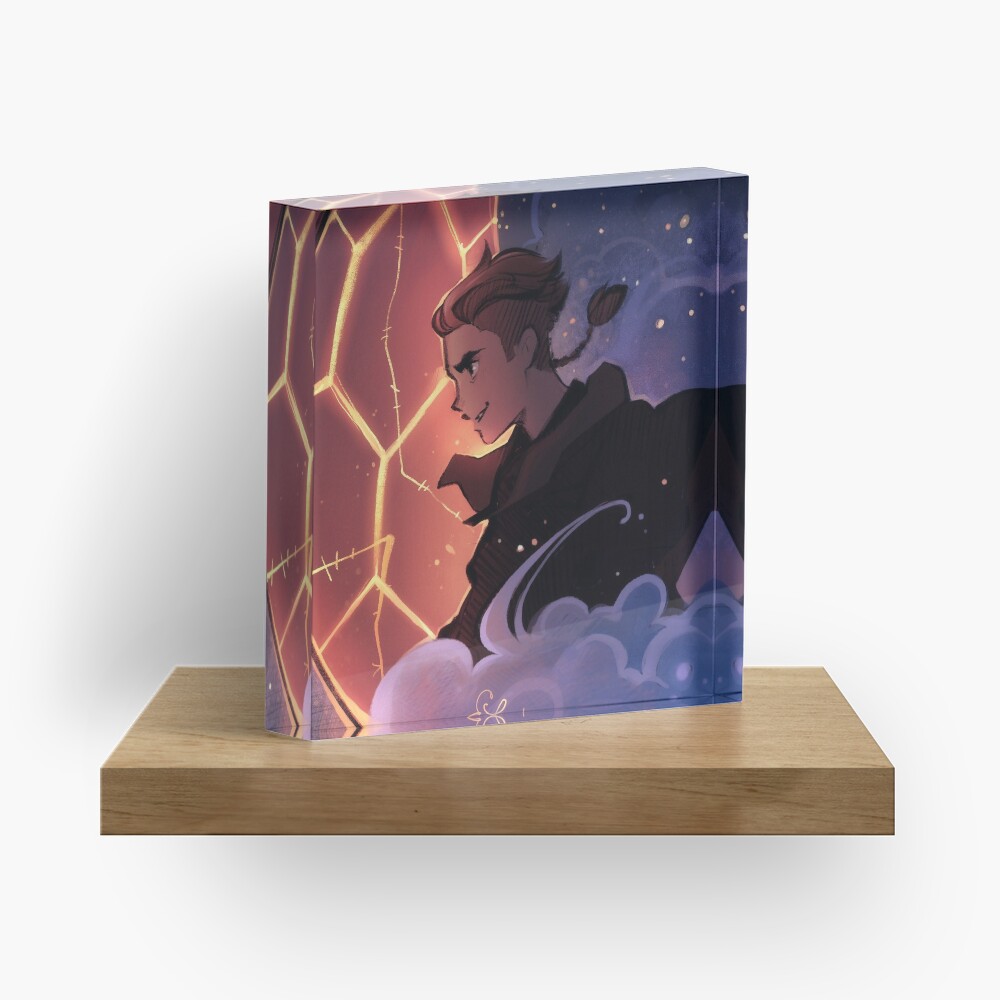 Solar Sail Sky Acrylic Block