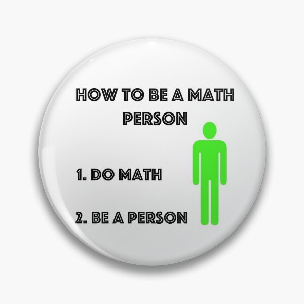 Item preview, How to be a Math person steps designed and sold by Sophclark.