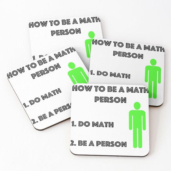 Item preview, How to be a Math person steps designed and sold by Sophclark.