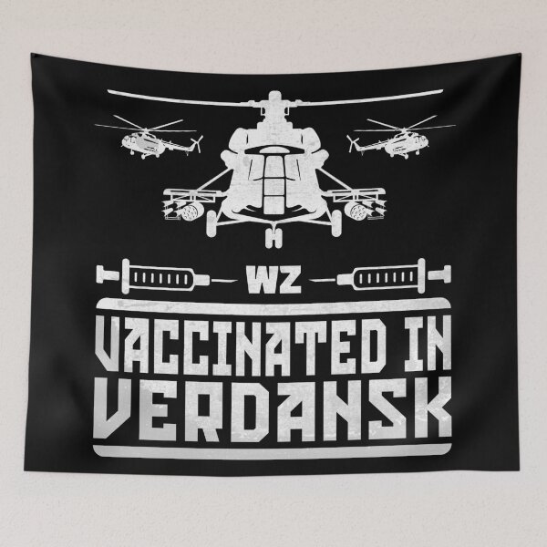 Item preview, Vaccinated In Verdansk designed and sold by DragonGFX.