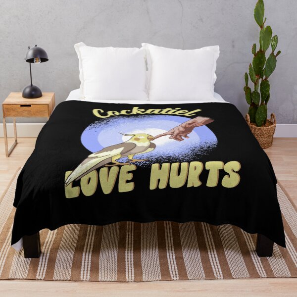 Item preview, Cockatiel Love Hurts I loro divertido designed and sold by Grimbart.