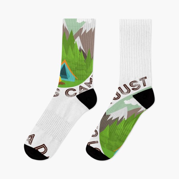 Item preview, Just a dad who loves camping designed and sold by Growwithme.