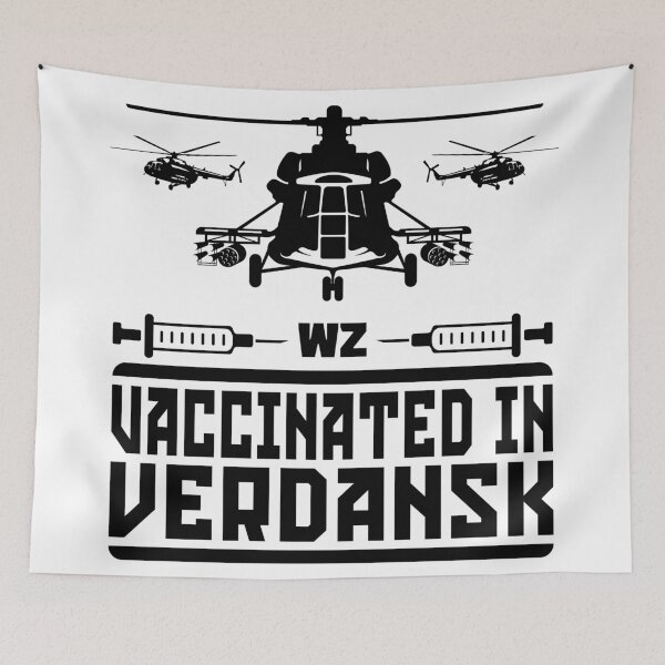 Item preview, Vaccinated In Verdansk designed and sold by DragonGFX.