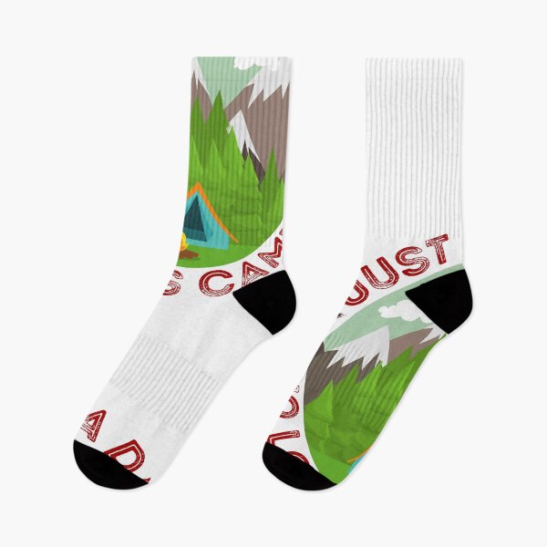 Item preview, Just a dad who loves camping designed and sold by Growwithme.