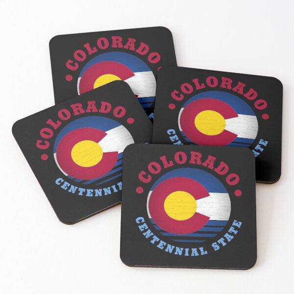 Item preview, COLORADO CENTENNIAL STATE FLAG designed and sold by Madjack Tees Kiwi SuperStore.