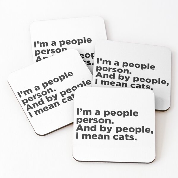 Item preview, I'm A People Person. designed and sold by Memefy.