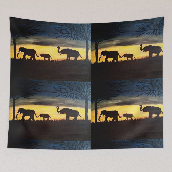Item preview, Elephant family designed and sold by CharlenesArt.