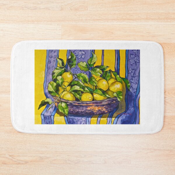 Item preview, 'Provence lemons in a copper bowl’.  designed and sold by Elizabeth Moore Golding.