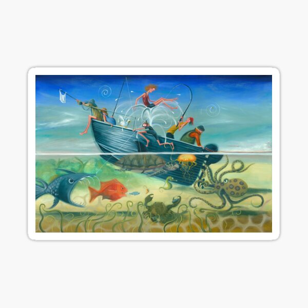 A Fisherman's Tale Sticker