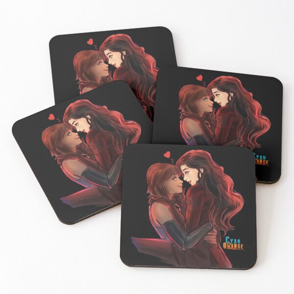 Item preview, Korra & Asami designed and sold by Cyan Orange  Studio.