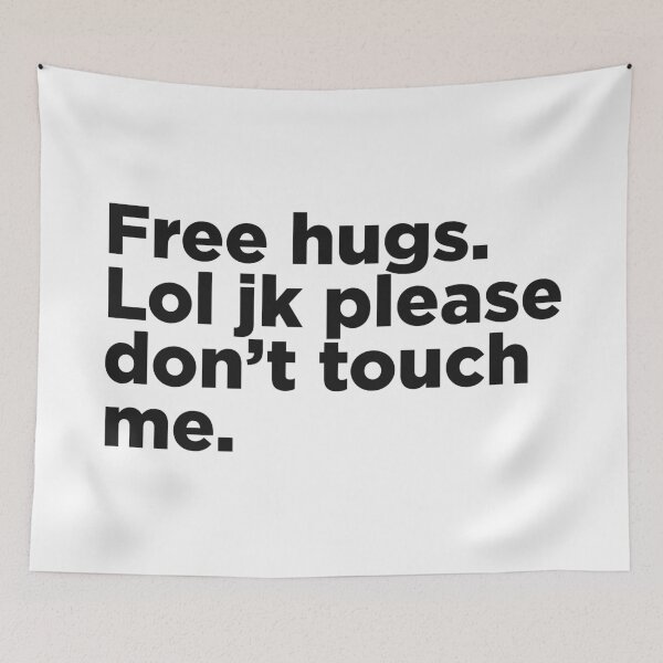 Item preview, Free Hugs, Lol Jk. designed and sold by Memefy.