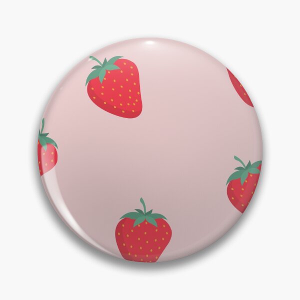 Item preview, red strawberries designed and sold by peachyasho.