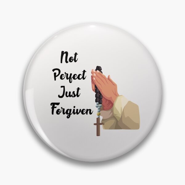Item preview, Not Perfect Just Forgiven designed and sold by Chanchane Store.