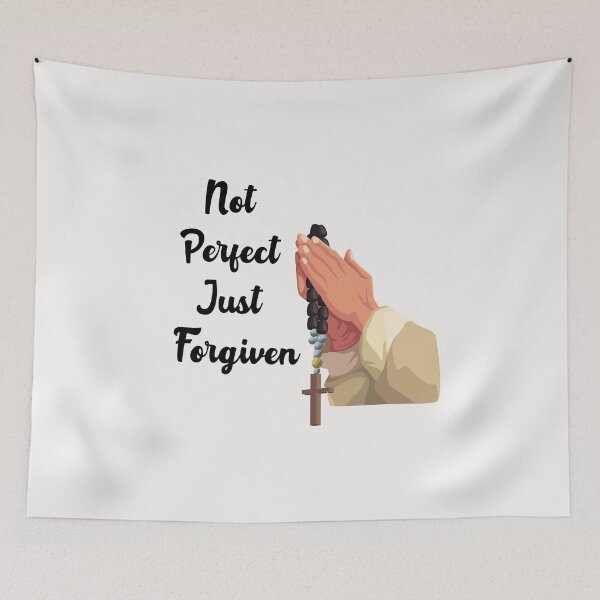 Item preview, Not Perfect Just Forgiven designed and sold by Chanchane Store.