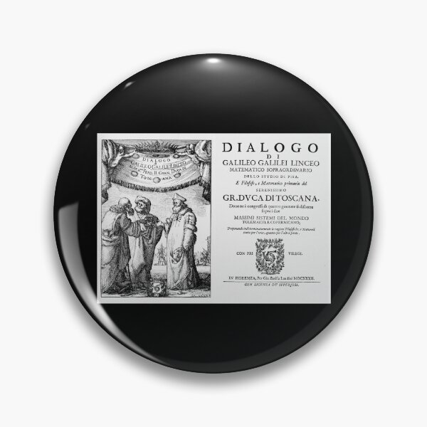Item preview, Galileo Galilei Dialogue Space Science Teacher Astronomy designed and sold by Creekman Designs.
