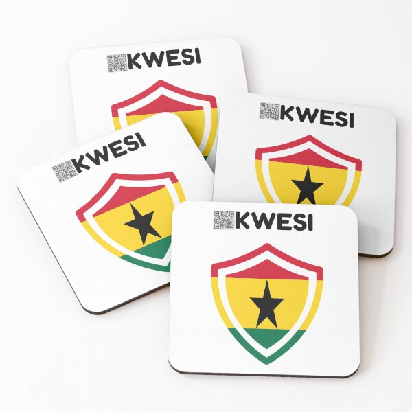 Item preview, Kwesi Ghana Flag Crest designed and sold by DIBS2021.