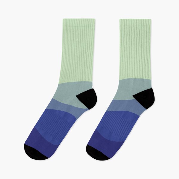 Aperçu de l'œuvre vagues bleues et vertes créée et vendue par Simple-colorful.