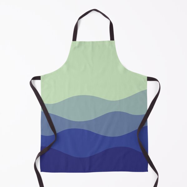 Aperçu de l'œuvre vagues bleues et vertes créée et vendue par Simple-colorful.