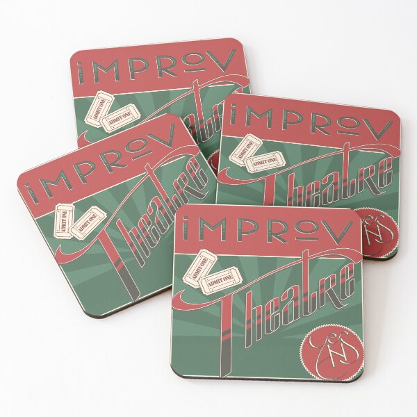 Item preview, Yes and Improv Theatre designed and sold by DJohea.
