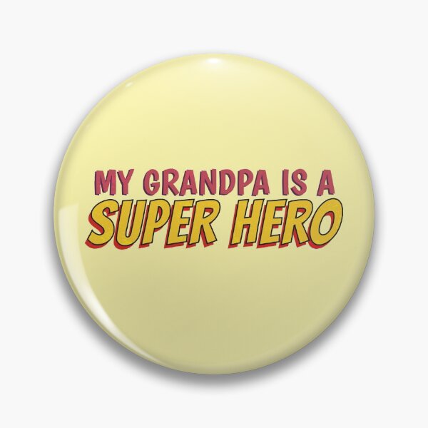 Item preview, My Grandpa is a Super Hero designed and sold by LicencaPoetica.