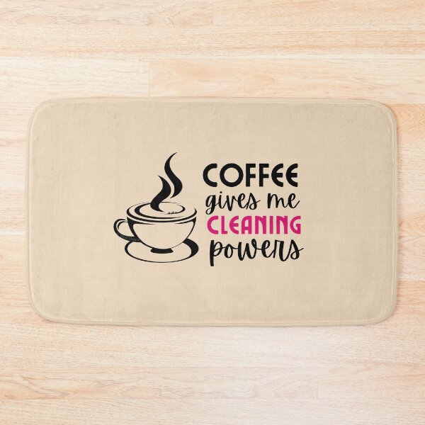 Item preview, Coffee Gives Me Cleaning Powers Cleaning Lady Housekeeper Gifts designed and sold by SavvyCleaner.