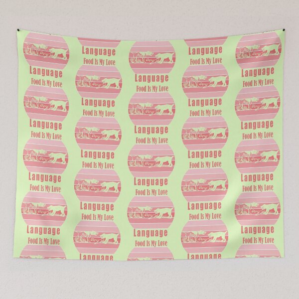Item preview, Food Is My Love Language designed and sold by smartness-shop.