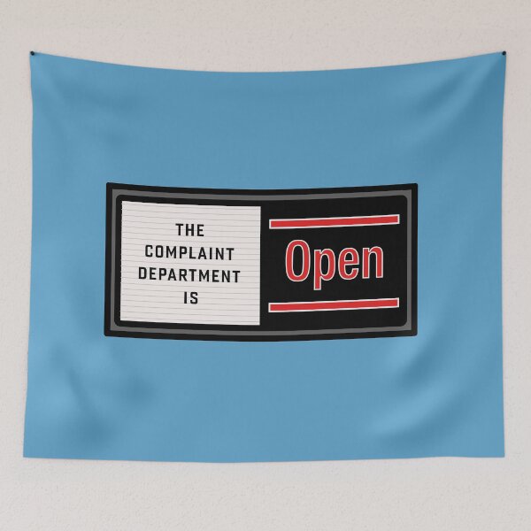 Item preview, The Complaint Department Is Open designed and sold by Chemobius.