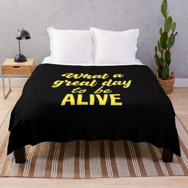 Artikelvorschau, Was für ein toller Tag, um am Leben zu sein – gelb – Lustiges T-Shirt, lustige Geschenkideen entworfen und verkauft von LahcenIqbi.
