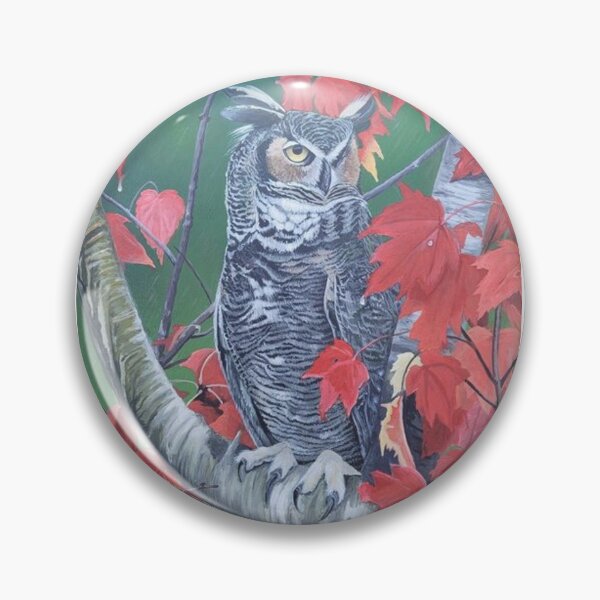 Item preview, Great-Horned Owl designed and sold by Nathalie Fortier.