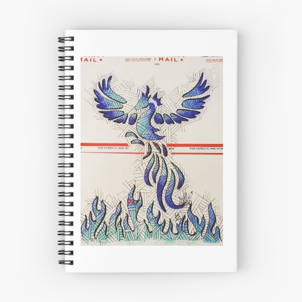 Item preview, Phoenix blue mystic designed and sold by Neonhaze1.