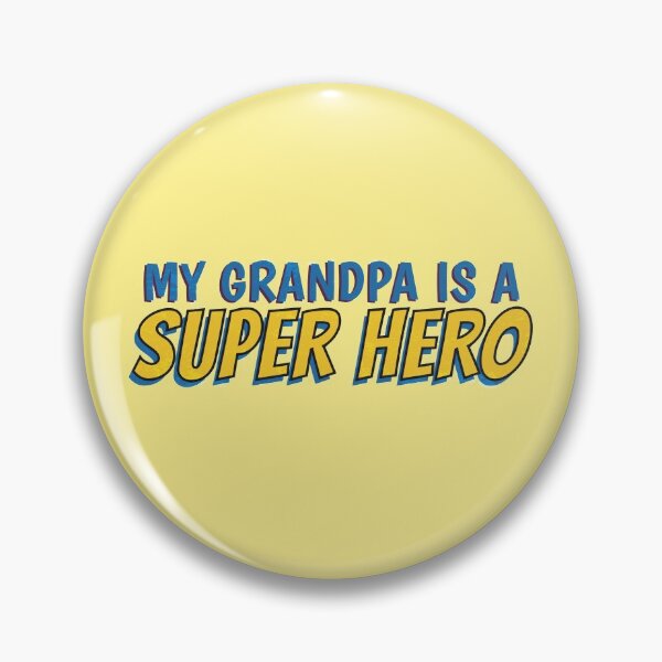Item preview, My Grandpa is a Super Hero designed and sold by LicencaPoetica.