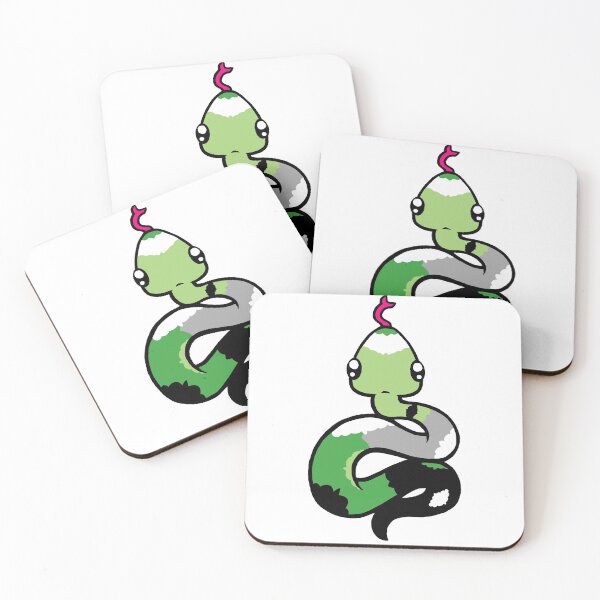 Item preview, Pride Snakes - Aromantic designed and sold by Russica.