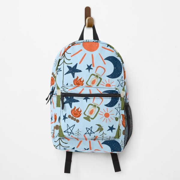 Item preview, Kids Camping Pattern designed and sold by Alisha Watercolors.